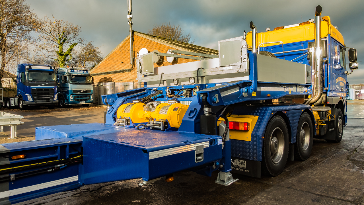 Elektrische Seilwinde für LKW