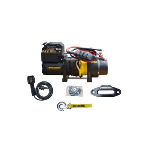 Novawinch FLEX8000 12V 3629kg Elektrische Seilwinde mit 17 m Kunststoffseil