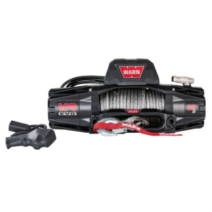 Warnwinde VR EVO 12S − elektrische 12V-Winde mit Funkfernbedieung, 27 m Kunststoffseil, 5440 kg Zugkraft