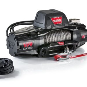 Warn Winch VR EVO 8S ­−  12V elektrische Winde mit Kunststoffseil, 3629 kg Zugkraft