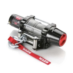 Warn Winch VRX 45 − 12V Elektrowinde mit 15 m Stahlkabel, 2041 kg Zugkraft
